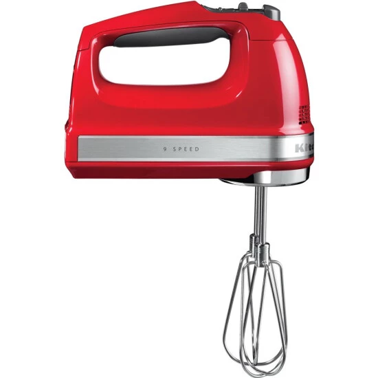 Schlussverkauf 🥰 KitchenAid Handmixer 5KHM9212 EER Empire Rot, 85 Watt, 9 Leistungsstufen 🔔 3 Schlussverkauf 🥰 KitchenAid Handmixer 5KHM9212 EER Empire Rot, 85 Watt, 9 Leistungsstufen 🔔