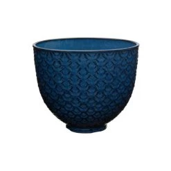 Bestes Angebot 🎉 KitchenAid Keramikschüssel 4,7 L Mermaid Lace Blau 5KSM2CB5TML 😀