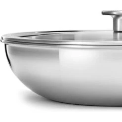 Billig ✨ KitchenAid Wokpan Multi-Ply Stainless Steel ø 28 Cm / 3.6 Liter ✨ -Kitchenaid Verkaufsgeschäft unnamed file 1187