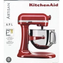 Angebote 🛒 KitchenAid Artisan Küchenmaschine Empire 500 W, Rot ✨ -Kitchenaid Verkaufsgeschäft unnamed file 1217