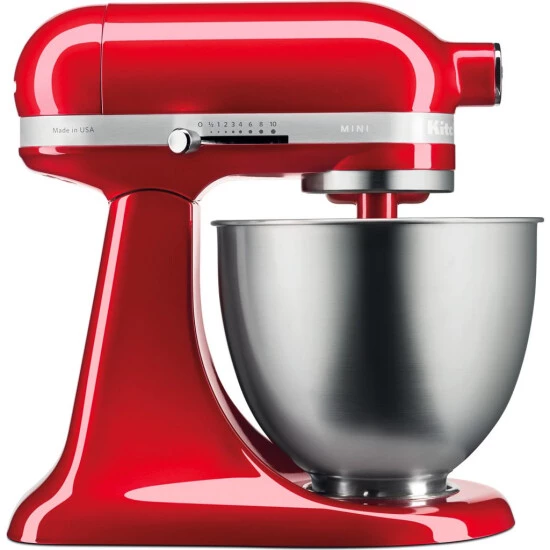 Schlussverkauf ⭐ KitchenAid Küchenmaschine MINI 3,3 Liter 5KSM3311XECA Liebesapfel-Rot ⭐ 3 Schlussverkauf ⭐ KitchenAid Küchenmaschine MINI 3,3 Liter 5KSM3311XECA Liebesapfel-Rot ⭐