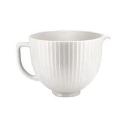 Schlussverkauf 🤩 KitchenAid Keramikschüssel 4,7 L Classic Column 5KSM2CB5PCC 🤩