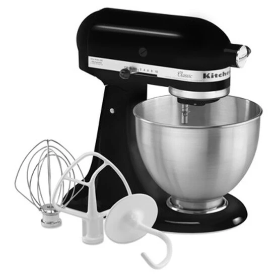 Bestes Angebot 🌟 KitchenAid 5K45SSEOB Kuechenmaschine Classic 4,3 L - Schwarz 🎁 4 Bestes Angebot 🌟 KitchenAid 5K45SSEOB Kuechenmaschine Classic 4,3 L - Schwarz 🎁 – Bild 2