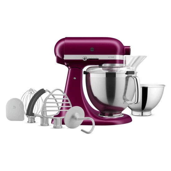 Bestpreis 🔔 KitchenAid Küchenmaschine ARTISAN PREMIUM 4,8 Liter 5KSM195PSEBE Beetroot ✔️ 5 Bestpreis 🔔 KitchenAid Küchenmaschine ARTISAN PREMIUM 4,8 Liter 5KSM195PSEBE Beetroot ✔️ – Bild 3