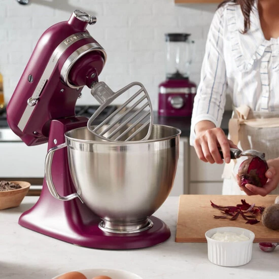 Bestpreis 🔔 KitchenAid Küchenmaschine ARTISAN PREMIUM 4,8 Liter 5KSM195PSEBE Beetroot ✔️ 6 Bestpreis 🔔 KitchenAid Küchenmaschine ARTISAN PREMIUM 4,8 Liter 5KSM195PSEBE Beetroot ✔️ – Bild 4