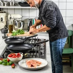 Schlussverkauf 🔥 Pfannenset Antihaft Bratpfannen SET 2 Tlg. INDUKTION Keramik Schwarz KITCHENAID 😍 -Kitchenaid Verkaufsgeschäft unnamed file 1699