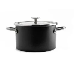 Besorgen ✨ KitchenAid Kochtopf Steel Core Enamel Matt Schwarz - ø 20 Cm / 3,7 Liter 😍