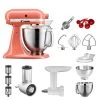 Budget ⌛ KitchenAid Küchenmaschine Artisan 5KSM185PS Starter Paket, Farbe:koralle 🔥