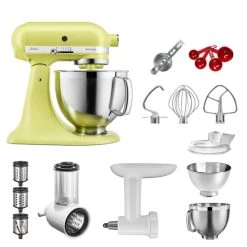 Top 10 👍 KitchenAid Küchenmaschine Artisan 5KSM185PS Starter Paket, Farbe:kyoto Glow ⭐