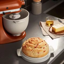 Schlussverkauf ⭐ KitchenAid Brot-Backschüssel Mit Backdeckel Keramik 5KSM2CB5BGS 🧨 -Kitchenaid Verkaufsgeschäft unnamed file 238