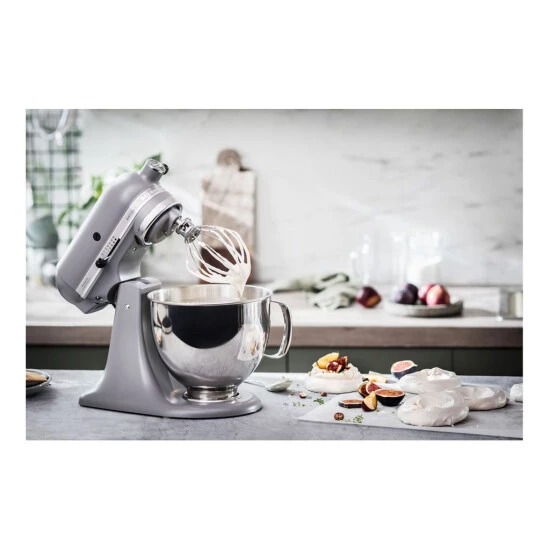 Brandneu 💯 Kitchenaid 5KSM125EFG 4,8L Küchenmaschine, Matt-grau 🧨 5 Brandneu 💯 Kitchenaid 5KSM125EFG 4,8L Küchenmaschine, Matt-grau 🧨 – Bild 3