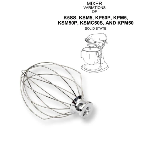 Billig ✔️ KitchenAid Heavy Duty Schneebesen 5K5A2WW Edelstahl Spülmaschinen-geeignet 🎉 6 Billig ✔️ KitchenAid Heavy Duty Schneebesen 5K5A2WW Edelstahl Spülmaschinen-geeignet 🎉 – Bild 4