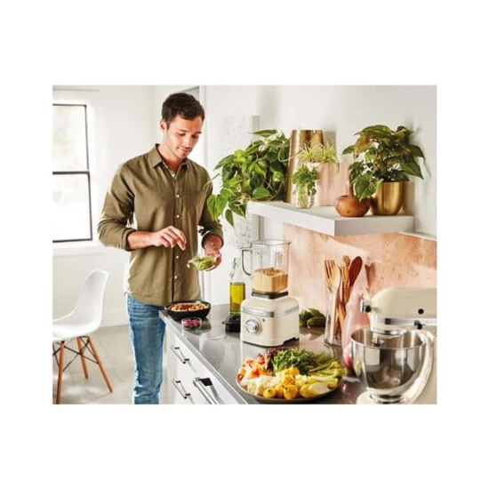 Großhandel 👍 KitchenAid 5KSB4026 Artisan K400 - Stabmixer (1200 W, 1,4 L), Cremefarben 🔔 5 Großhandel 👍 KitchenAid 5KSB4026 Artisan K400 - Stabmixer (1200 W, 1,4 L), Cremefarben 🔔 – Bild 3