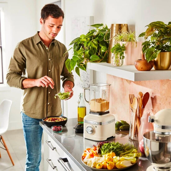 Großhandel 👍 KitchenAid 5KSB4026 Artisan K400 - Stabmixer (1200 W, 1,4 L), Cremefarben 🔔 7 Großhandel 👍 KitchenAid 5KSB4026 Artisan K400 - Stabmixer (1200 W, 1,4 L), Cremefarben 🔔 – Bild 5